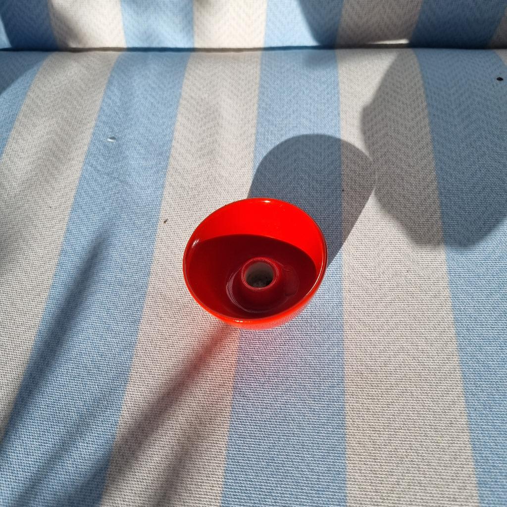 Arabia kleine kaarsenhouder 1 rode en 1 blauwe, Ophalen of Verzenden, Overige materialen, Minder dan 25 cm