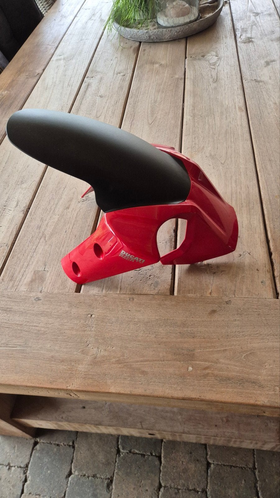 Nieuw Origineel Spatbord Ducati Multistrada 1260S Rood, Ophalen, Nieuw