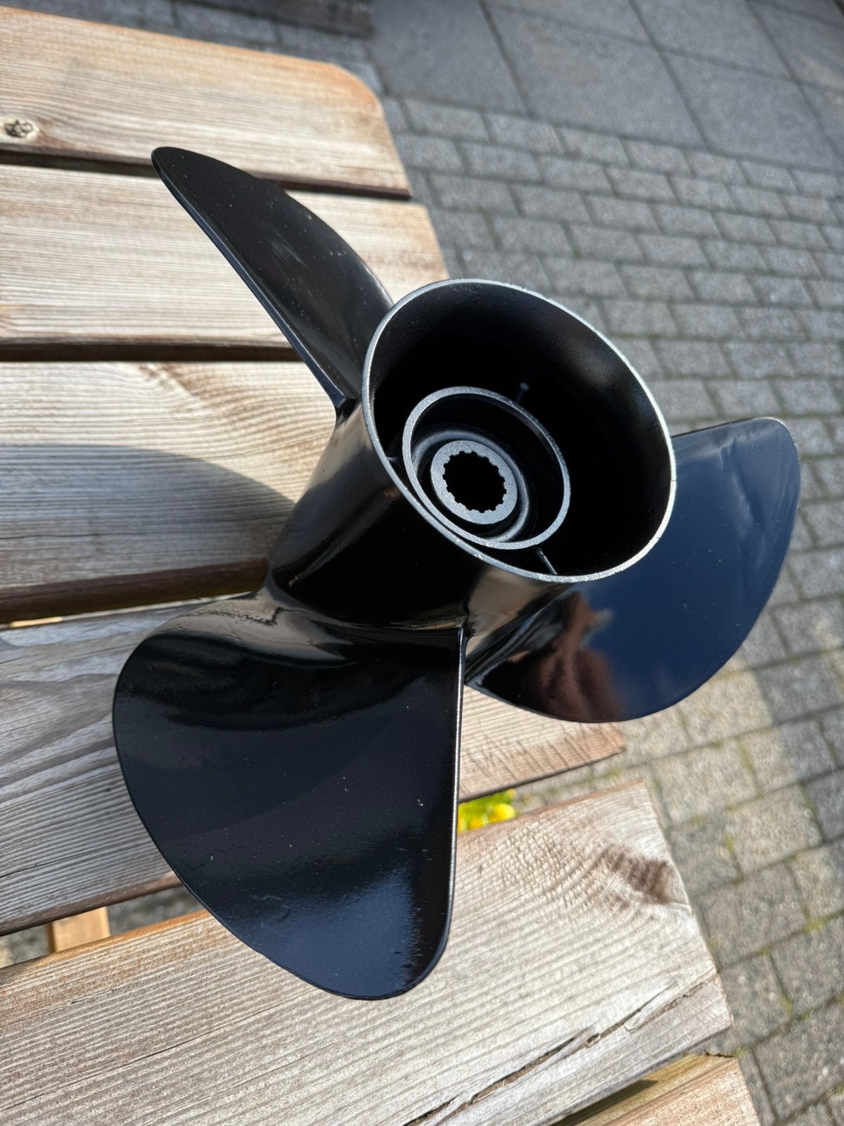 Originele Yamaha propeller/schroef staal 13x19p k serie, Ophalen