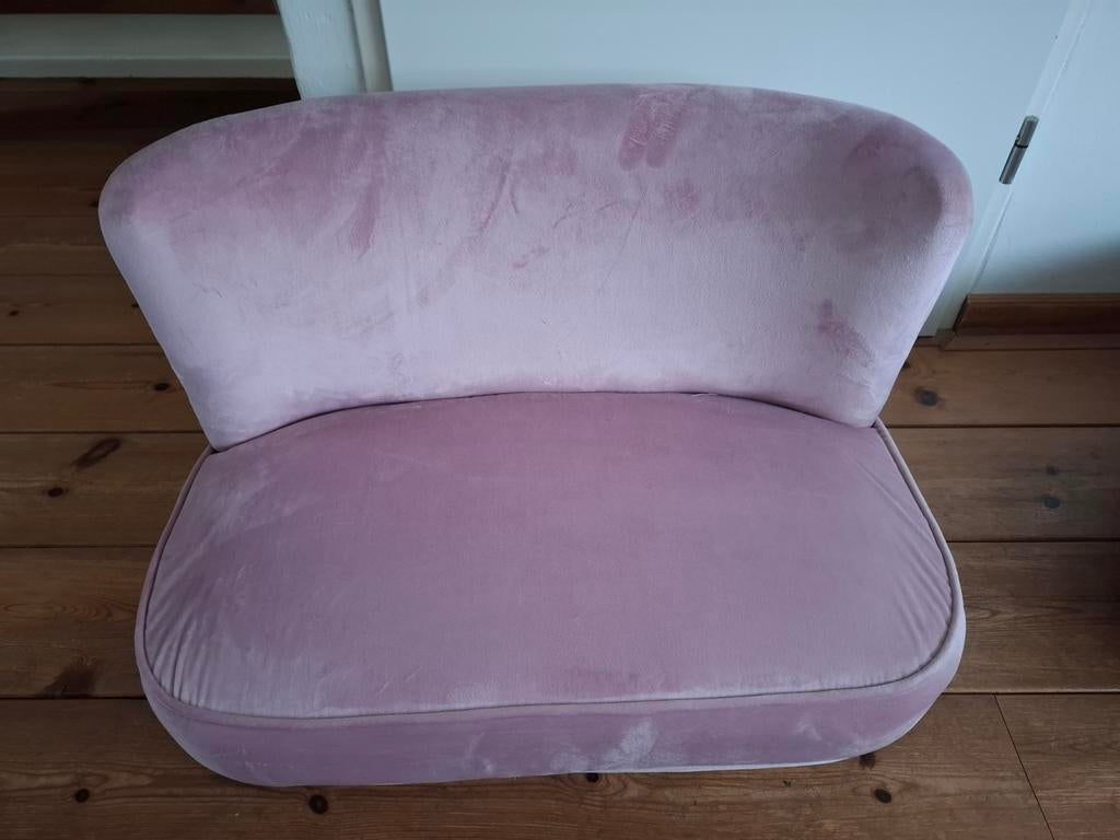 Nieuw roze kinderbankje / fauteuil - Roba 2-zits, Ophalen of Verzenden, Nieuw, Stoel