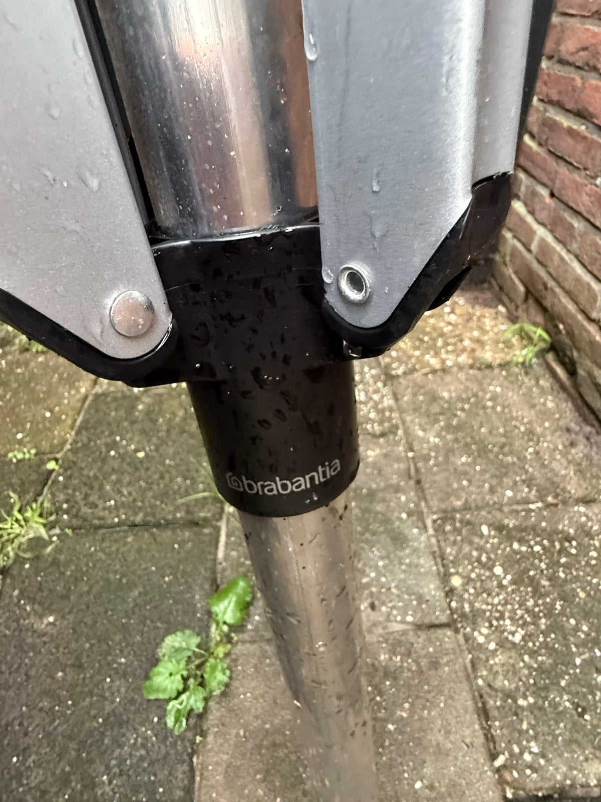Brabantia Droogmolen + nieuwe grondspies - Zo goed als nieuw, Ophalen of Verzenden, Zo goed als nieuw, Droogmolen