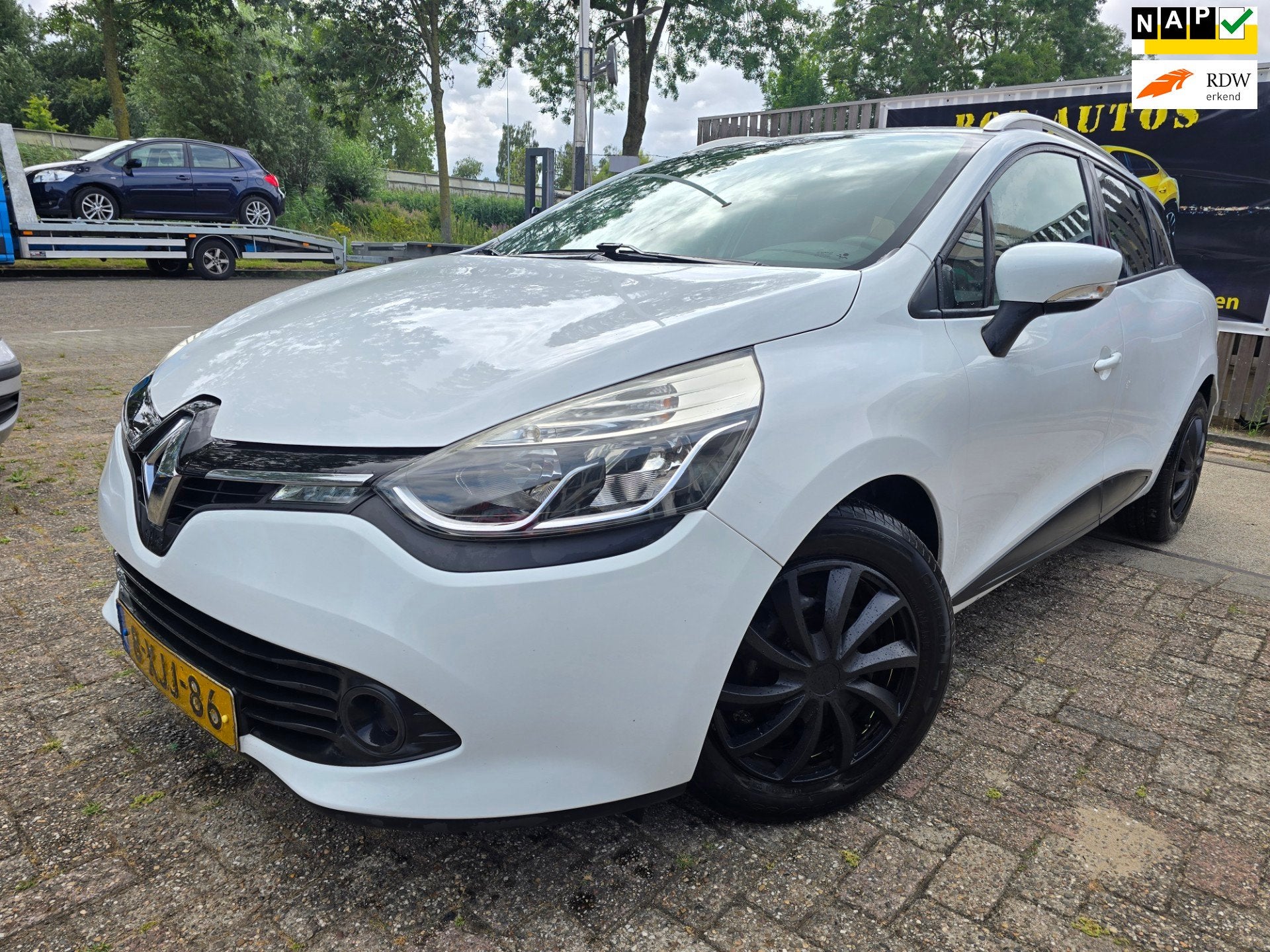Renault Clio Estate 0.9 TCe Expression/ 1e eigenaar/nap/airc, Auto's, Renault, Voorwielaandrijving, Wit, Origineel Nederlands