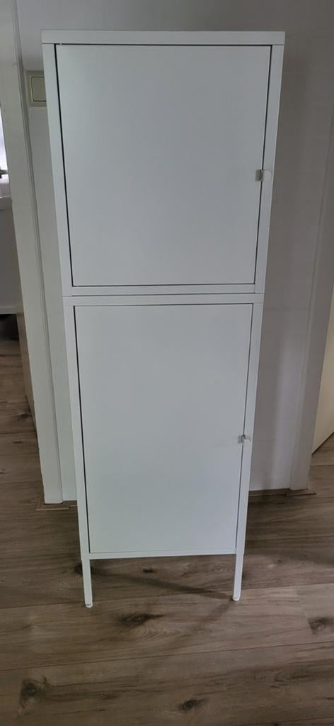 Ikea Lixhult witte lockerkastjes 3x, Huis en Inrichting, Ophalen, Zo goed als nieuw