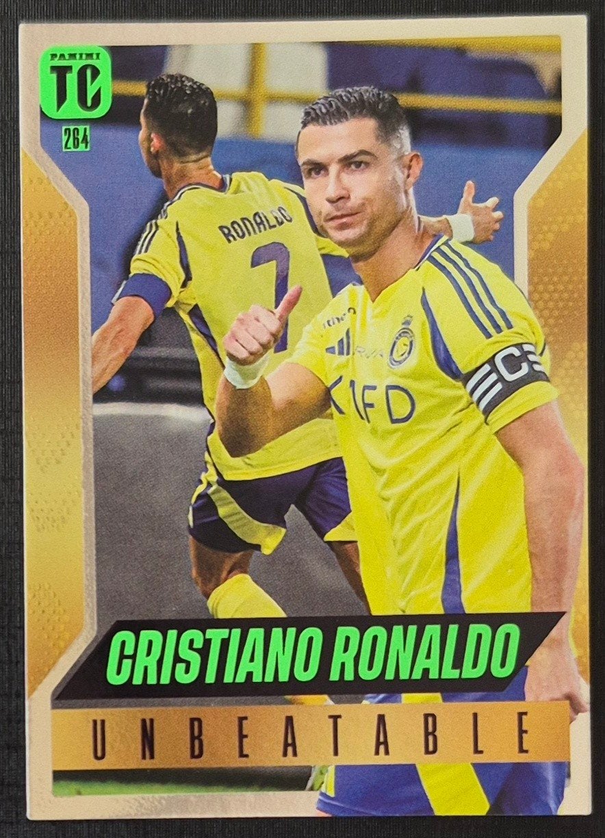 Panini Unbeatable Silver Cristiano Ronaldo - Al-Nassr, 24/25, Ophalen of Verzenden, Zo goed als nieuw, Plaatje