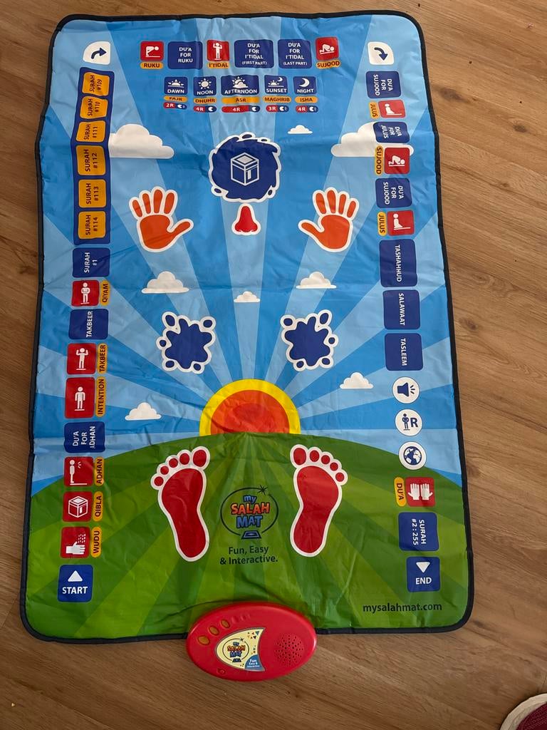 My Salah Mat - Interactief Gebedsmatje voor Kinderen, Ophalen, Zo goed als nieuw, Ontdekken, Met geluid