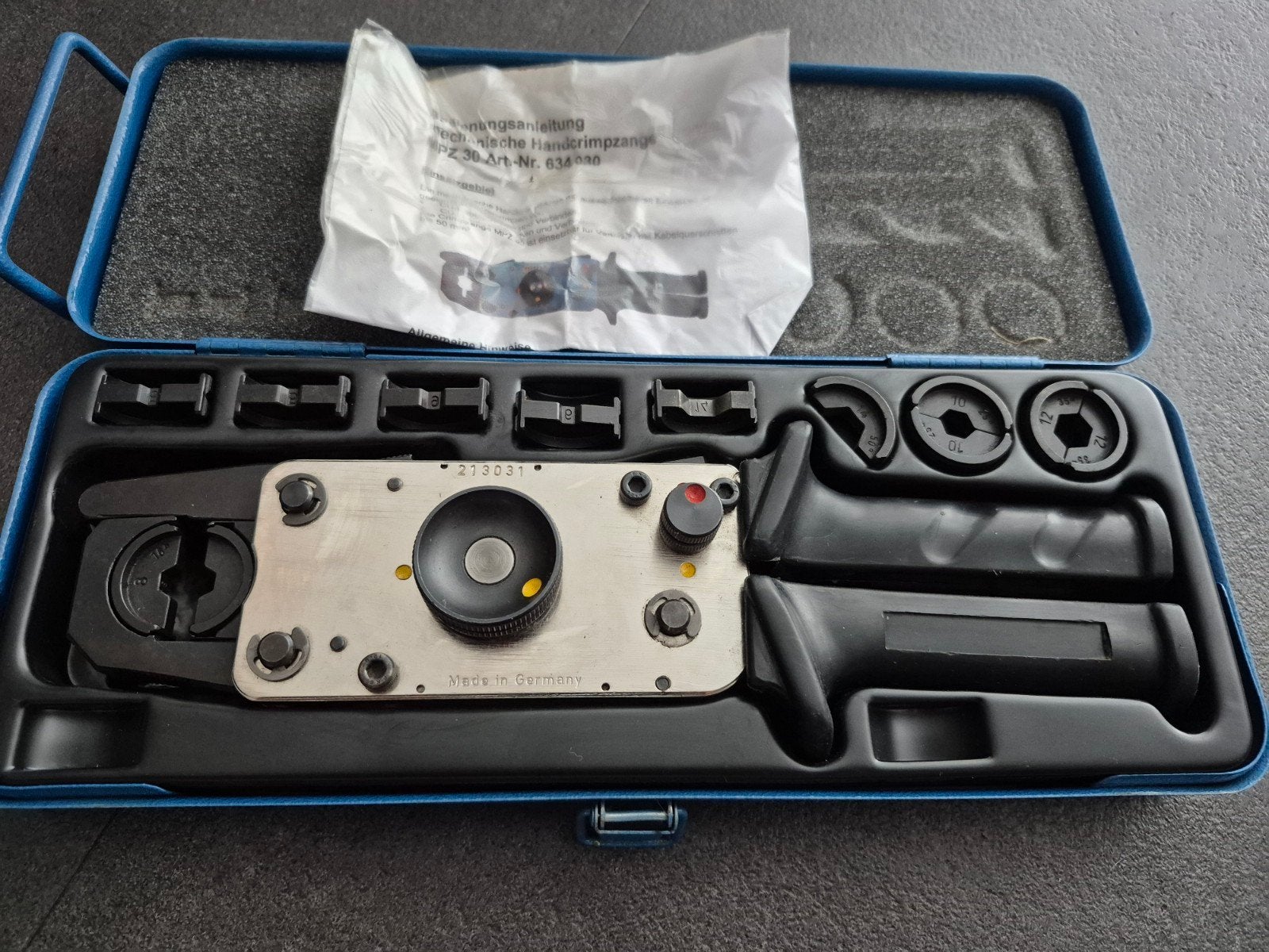 Handperstang MPZ 30 met matrijzen:, Ophalen of Verzenden, Nieuw