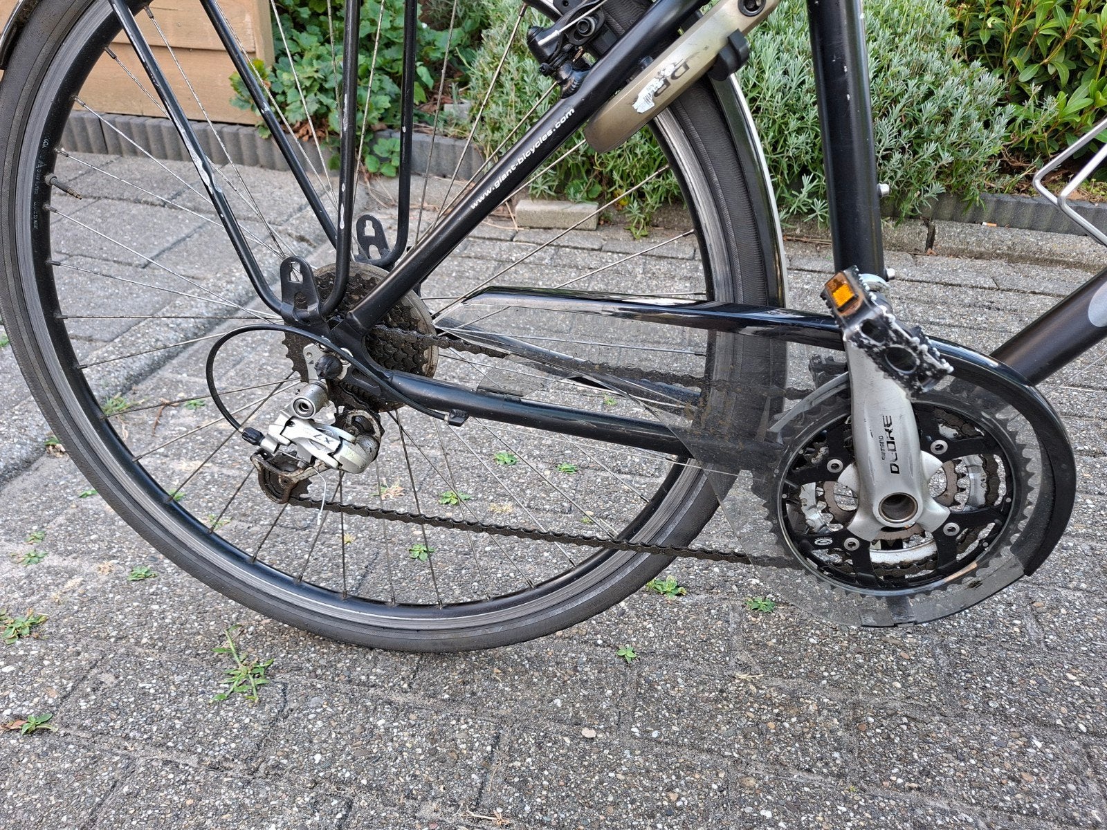Tourfiets giant ligero, Ophalen, 28 inch, Gebruikt, Velgrem