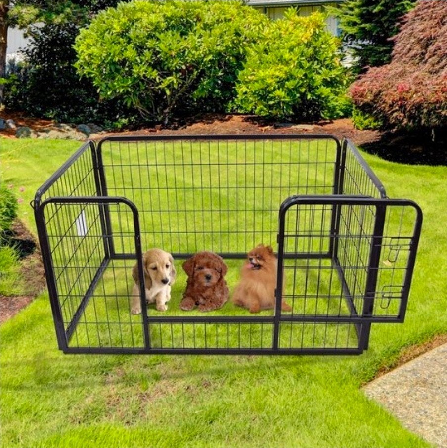 zgan puppy ren, Ophalen, Zo goed als nieuw, Hondenren