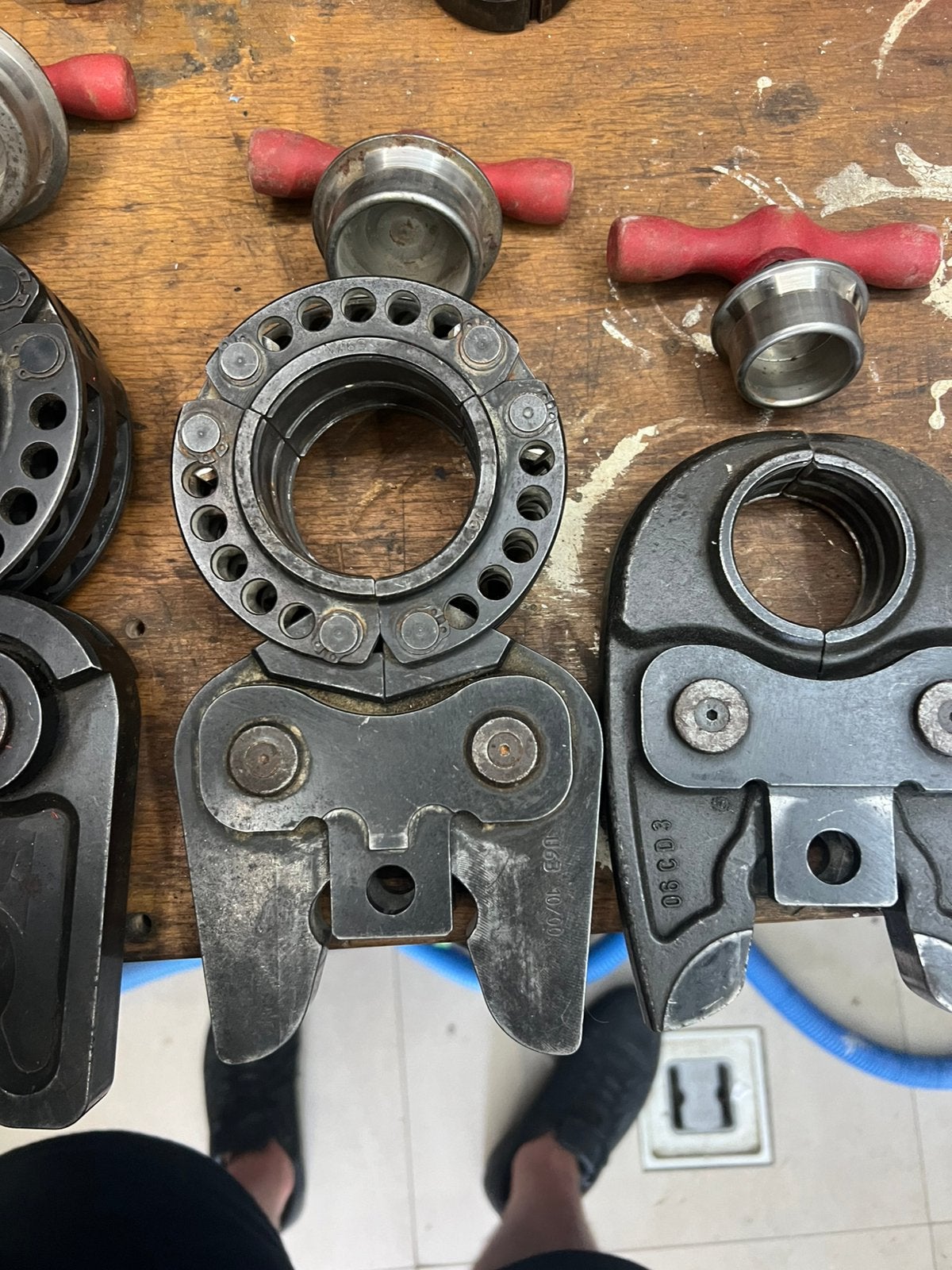 Perabekken uponor set U40,50,63,75 mm, Ophalen of Verzenden