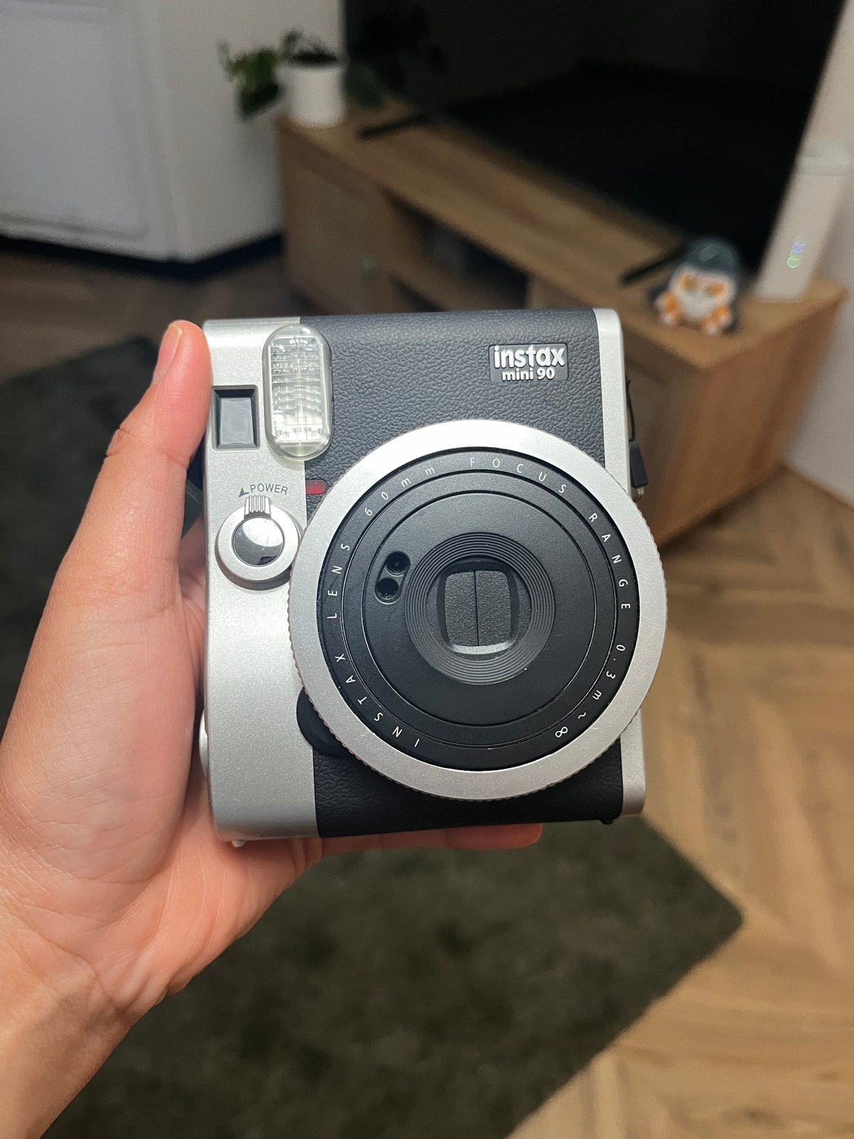 Fujifilm Instax Mini 90 Neo Classic Instant Camera, Ingebouwde flitser, Instant camera, Ophalen of Verzenden, Zo goed als nieuw