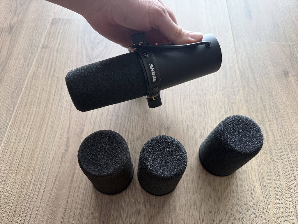 4 x NIEUWE Shure Plopkappen voor SM7B, Muziek en Instrumenten, Ophalen of Verzenden, Nieuw, Studiomicrofoon
