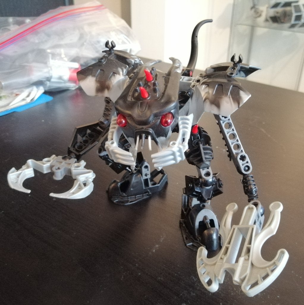 Mantax 8919 Lego Bionicle, Gebruikt, Bionicle, Lego, Ophalen of Verzenden