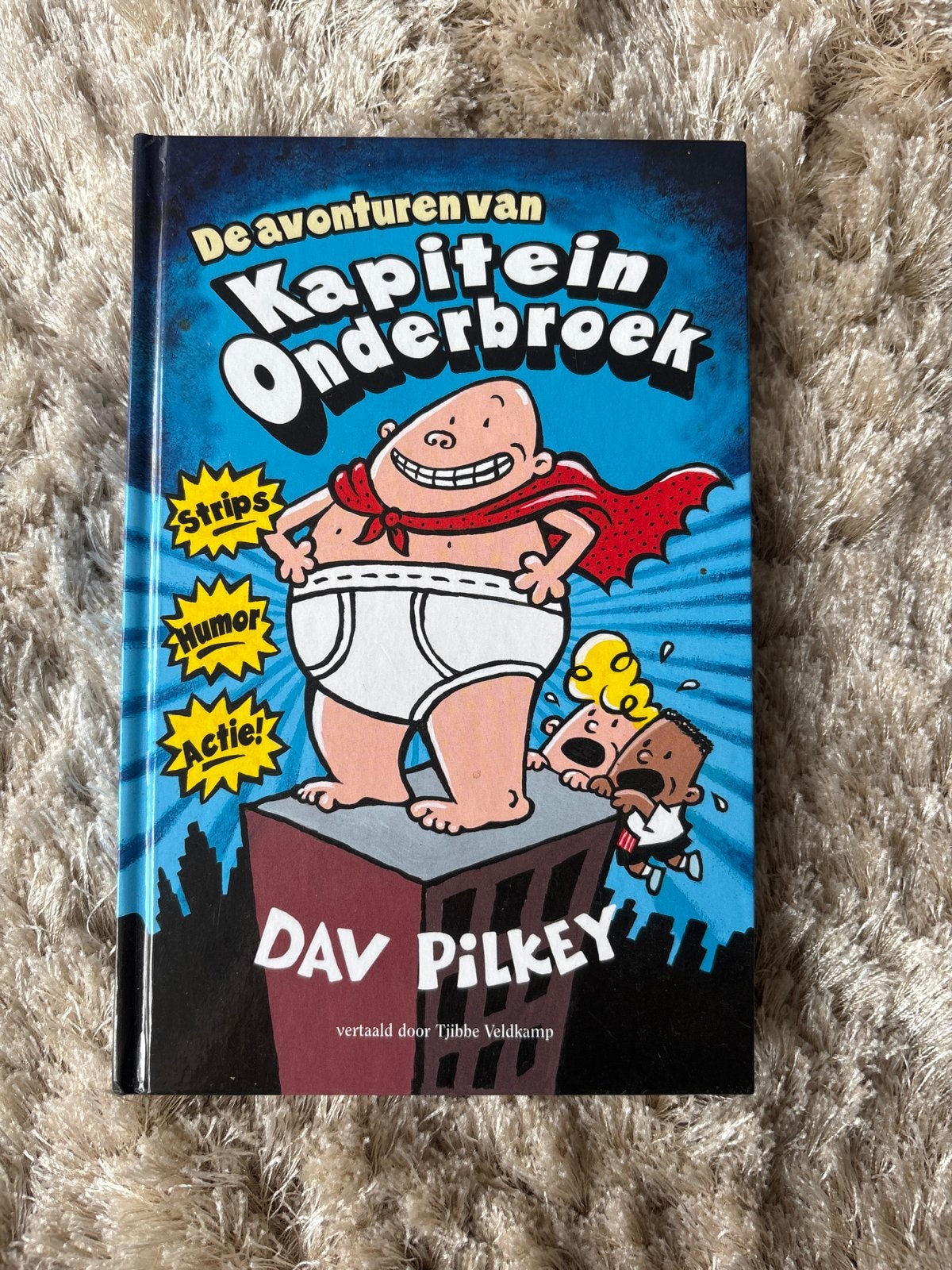 De avonturen van Kapitein Onderbroek - Dav Pilkey, Eén stripboek, Ophalen of Verzenden, Zo goed als nieuw