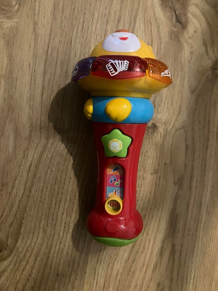 VTech Zing en Brul Microfoon - Interactief Speelgoed, Ophalen of Verzenden, Gebruikt, Overige typen, Met licht