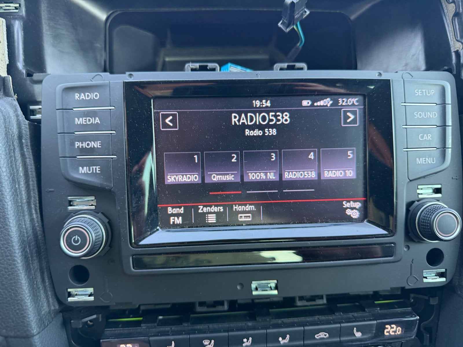 Originele VW Discover Media / Pro Infotainmentscherm, Ophalen of Verzenden, Gebruikt