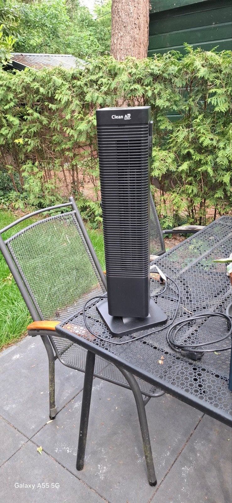 2in1 design ventilatorkachel- Zwart, Zo goed als nieuw, Ophalen of Verzenden, Zo goed als nieuw, Luchtreiniger