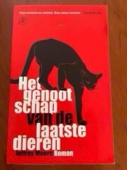 Het genootschap van de laatste dieren-Jeffrey Moore, Boeken, Romans, Gelezen, Ophalen of Verzenden