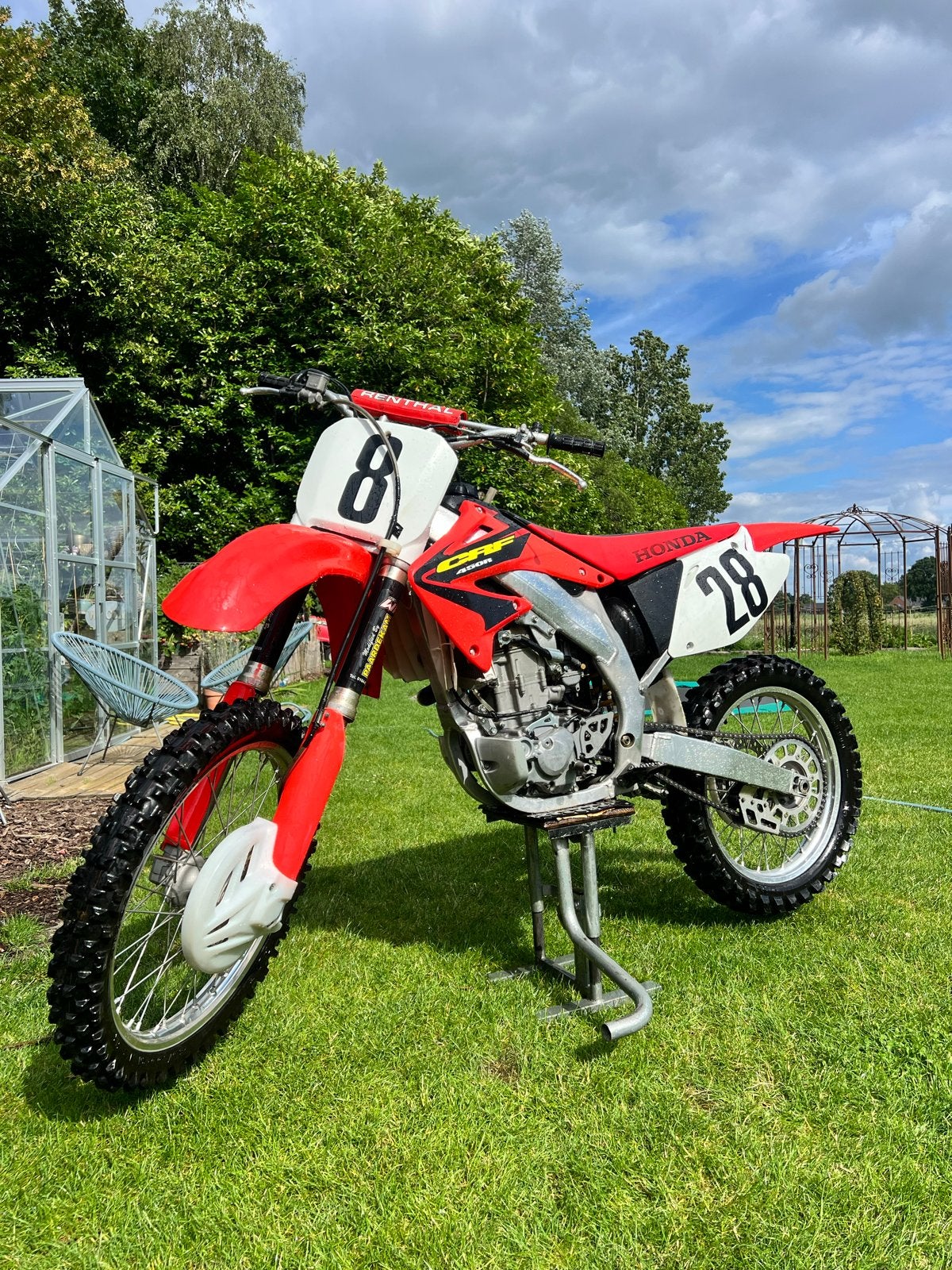 Honda CRF450R 2003 - Super staat, rijdt en schakelt top!, Ophalen