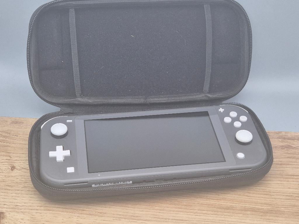 Zeer nette Nintendo Switch Lite Gray met beschermhoes, Nintendo, Nintendo, Grijs, Nintendo