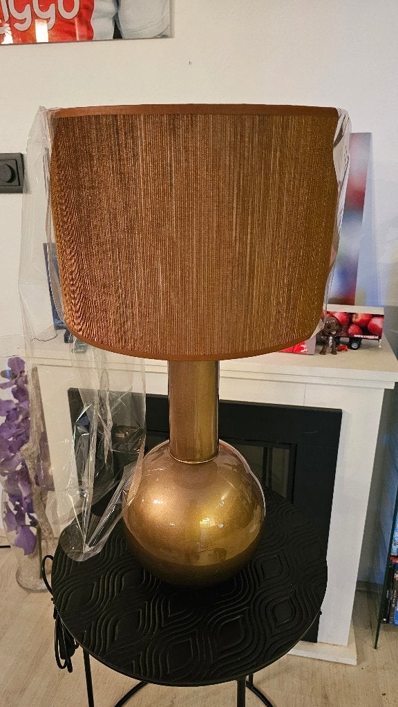 Light & Living Tafellamp! Brons/Goud! NIEUW!, Goud, Ophalen of Verzenden, Nieuw, Light & Living
