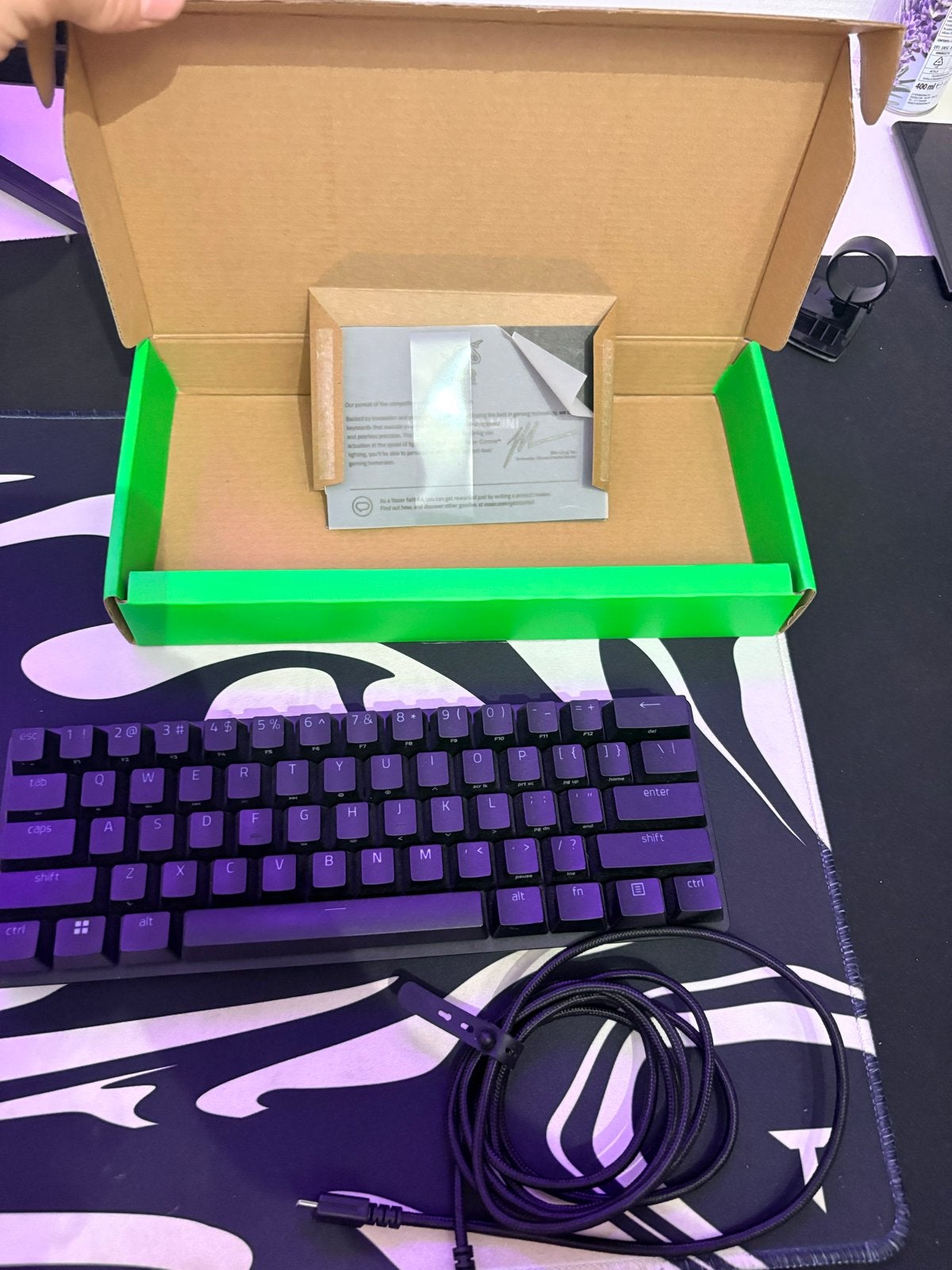 Razer Huntsman Mini 60% Optisch Gaming Toetsenbord, Computers en Software, Ophalen, Gaming muis, Overige typen, Zo goed als nieuw