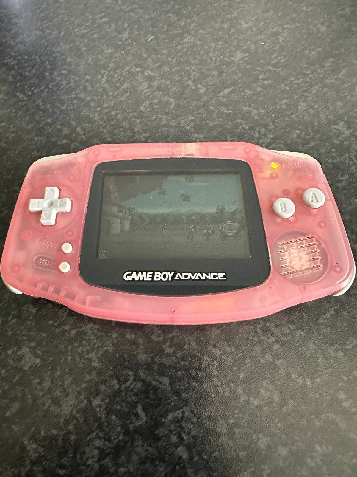 Roze Game Boy Advance met Game & Watch Gallery, Ophalen, Gebruikt, Game Boy Advance, Met games