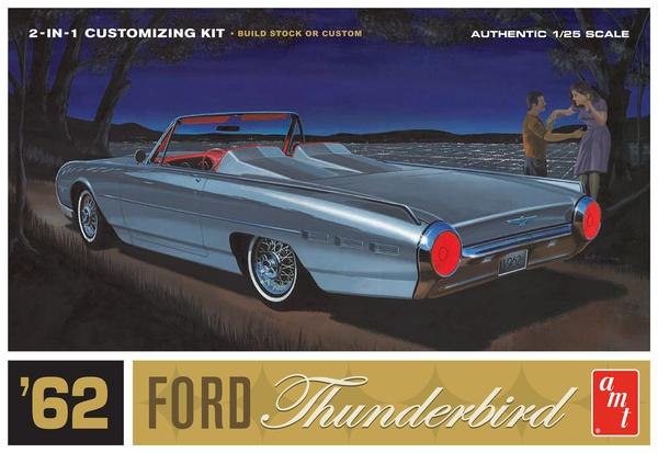 AMT 1962 FORD THUNDERBIRD AMT-0682 1/25, Overige merken, Auto, Groter dan 1:32, Nieuw