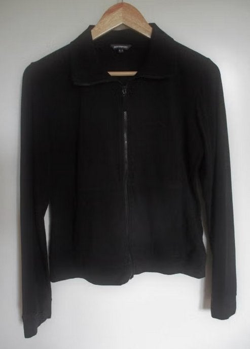 Mexx Sport katoenen ritsvest, maat M, Mexx, Verzenden, Zwart, Zo goed als nieuw