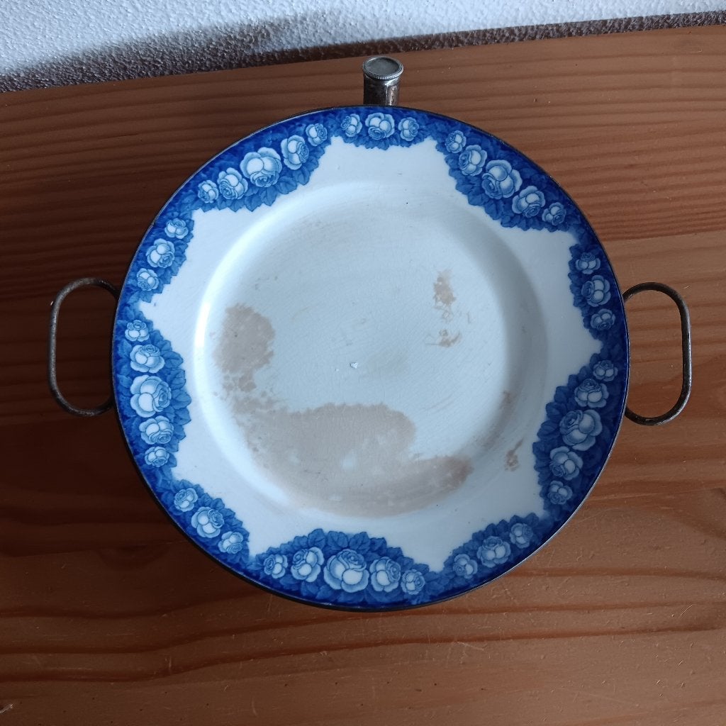 Antieke warmhoudbord, Gudrun Servies, Claudia Schiffer, Boch, Verzamelen, Retro, Ophalen of Verzenden, Huis en Inrichting