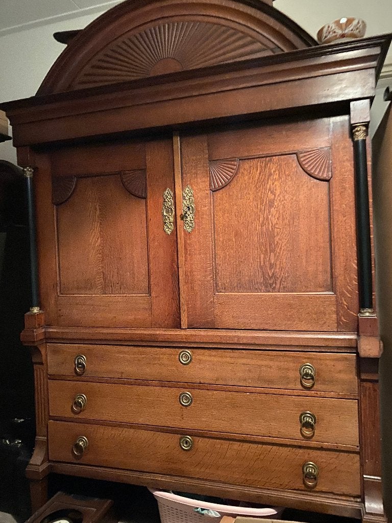 eiken kabinet, Antiek en Kunst, Ophalen
