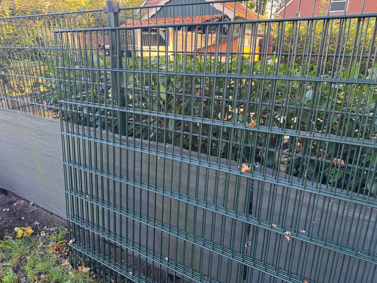 Dubbelstaafmat 8-6-8 groen, Tuin en Terras, Ophalen, Nieuw, IJzer, Dubbelstaafmat hekwerk
