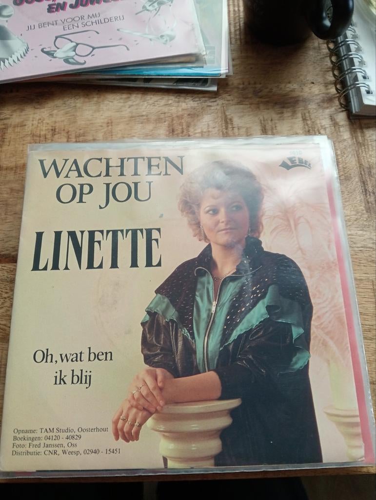 Linette - wachten op jou, Ophalen of Verzenden, Zo goed als nieuw, Overige formaten, Levenslied of Smartlap