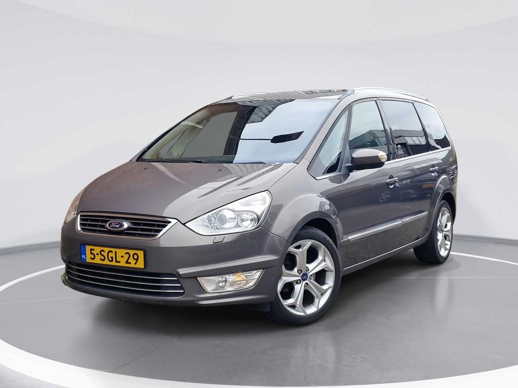 Ford Galaxy 2.0 TDCi Titanium 7 pers. | 5-SGL-29, Auto's, Ford, Euro 5, 4 cilinders, Bruin, 7 stoelen