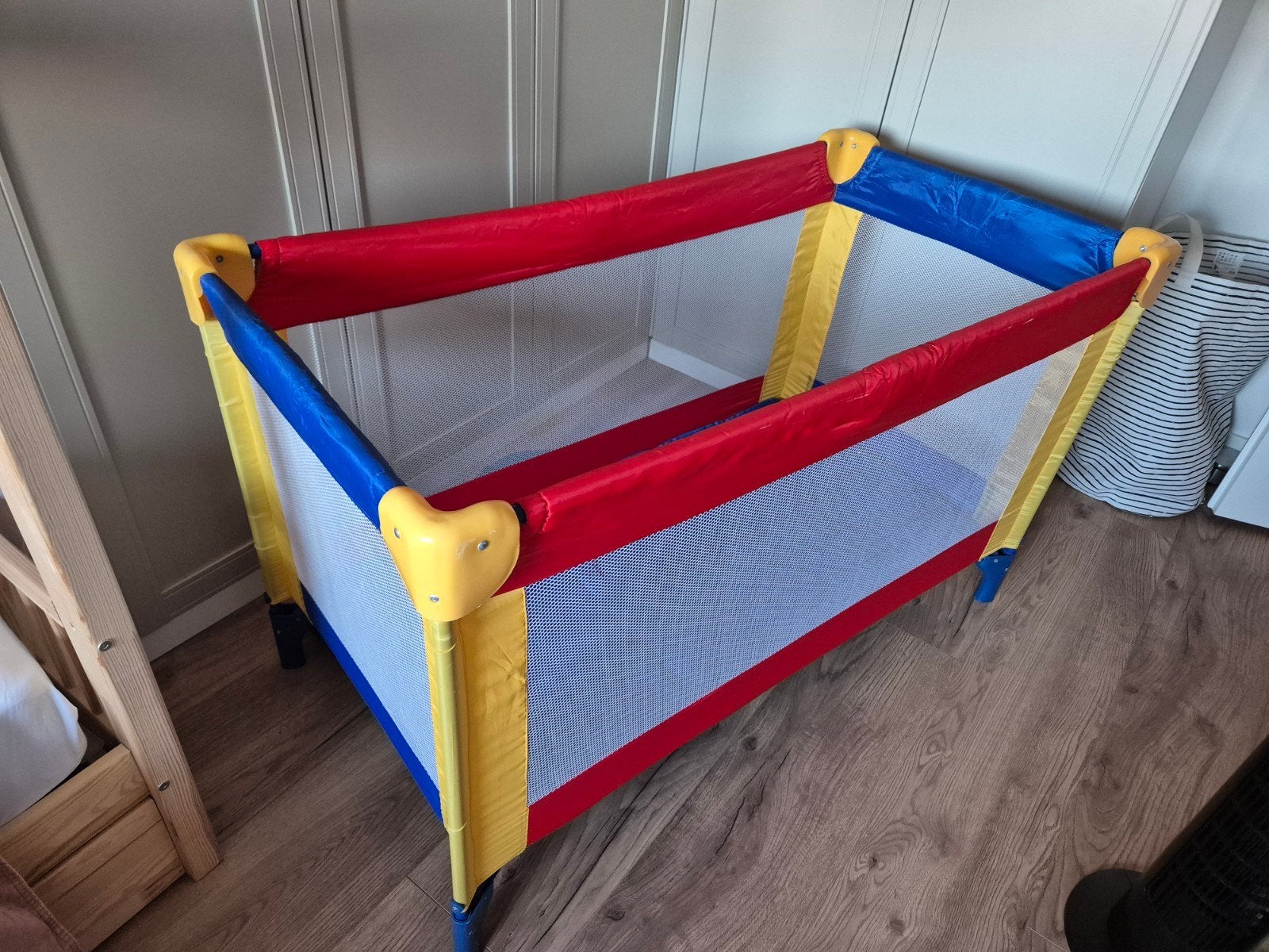 Hauck campingbed, Ophalen, Zo goed als nieuw, Minder dan 140 cm, Minder dan 70 cm