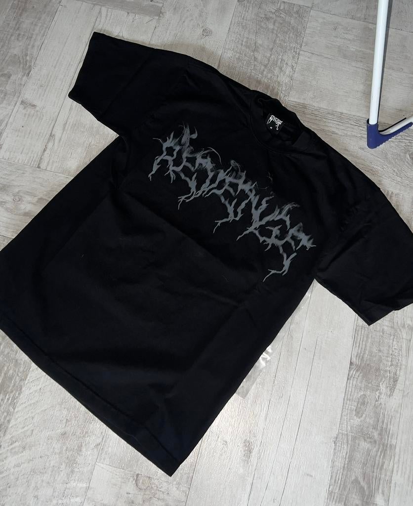 Revenge Smoke Lightning Tee Black / Grey - Maat M, Ophalen of Verzenden, Zo goed als nieuw, Maat 48/50 (M), Zwart