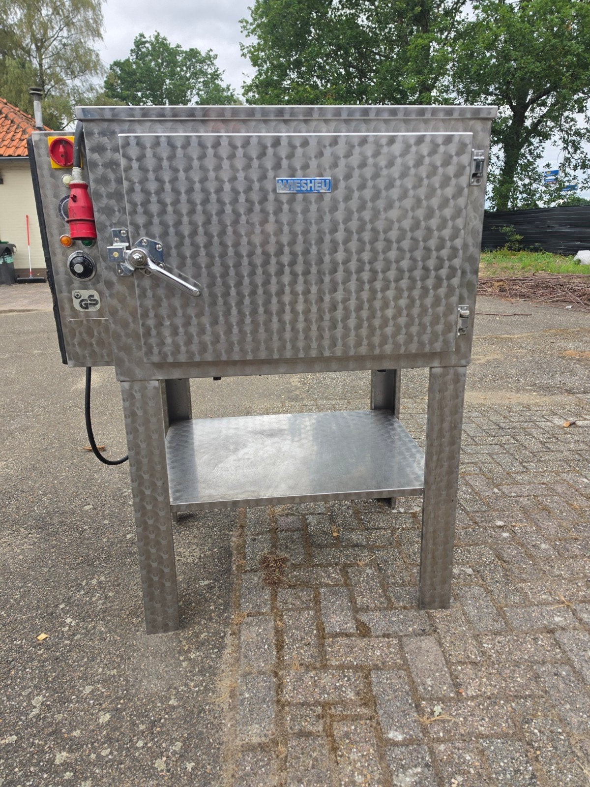Wiesheu 5LU1 combisteam oven, Ophalen