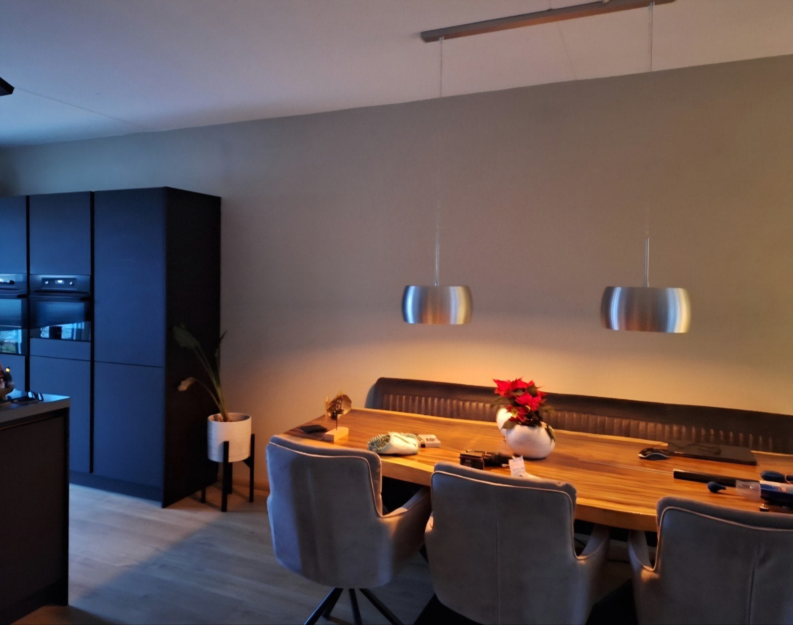 hanglamp, Ophalen, Zo goed als nieuw, Metaal, E27 (groot)