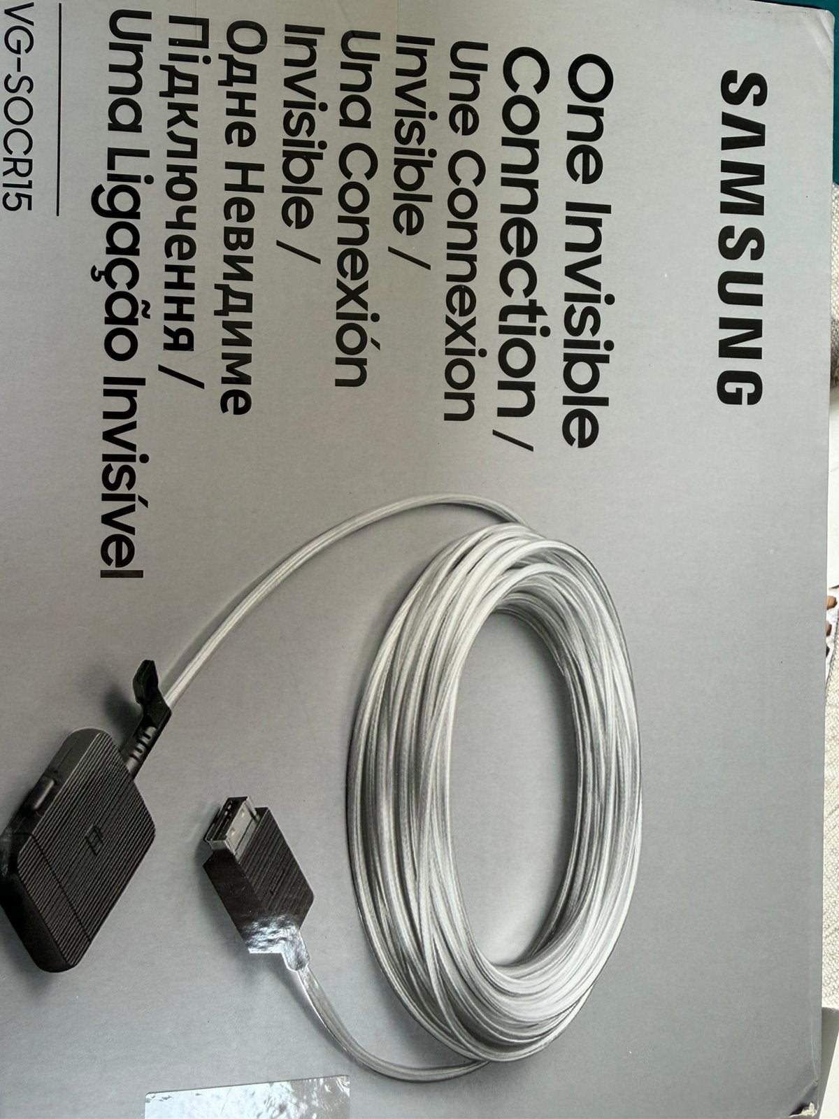 Samsung One Invisible Connection Kabel, Ophalen of Verzenden, Zo goed als nieuw, 5 tot 10 meter, Overige kabels