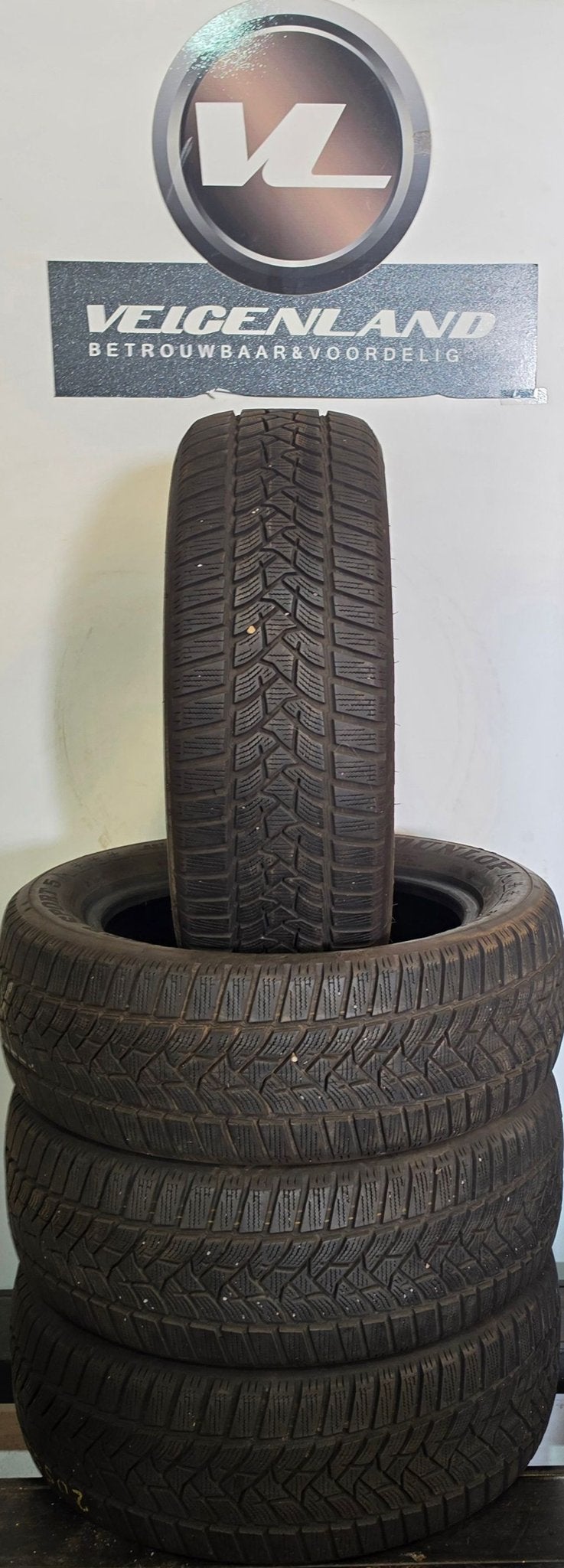 Dunlop Wintersport 5   205-55-16   2055516  205/55R16, Auto-onderdelen, Gebruikt, -, Band(en), -