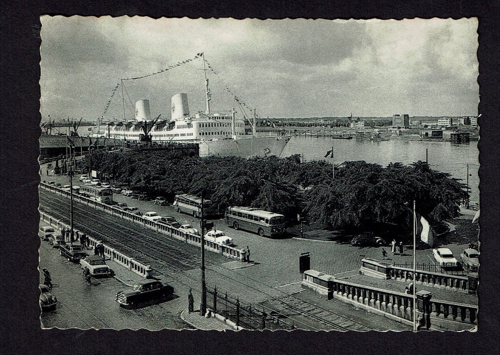 Antwerpen  - ca  Jaren 50  - De Schelde, Ophalen of Verzenden, 1940 tot 1960, Gelopen, België en Luxemburg