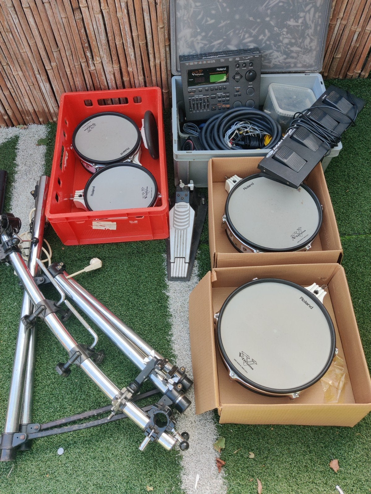 Roland V-Drums TD-7 drumstel met accessoires