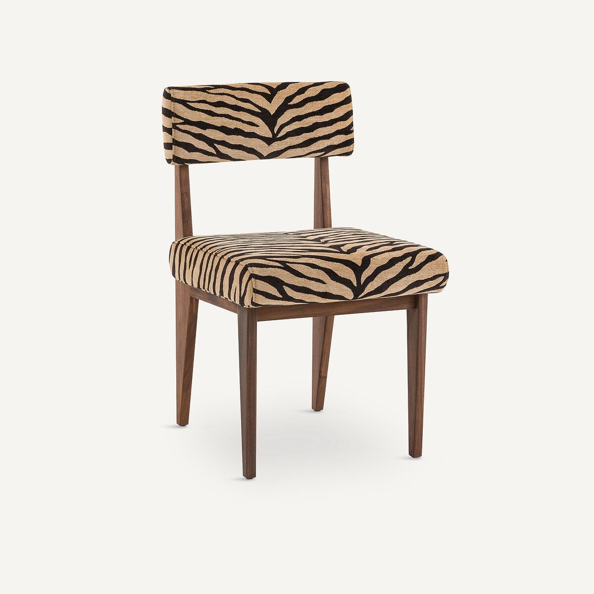 Eetkamerstoel AM.PM met Zebraprint - Stijlvol en Comfortabel, Ophalen, Overige kleuren, Nieuw, Eén