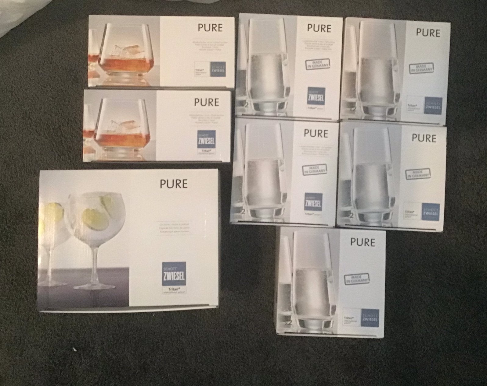 Kristallen drink glazen NIEUW., Ophalen, Nieuw, Overige typen