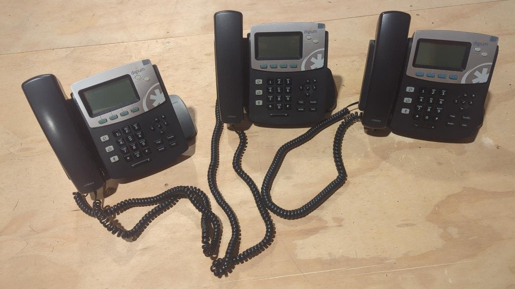 Digium D40 en D70 VoIP-telefoons, Telecommunicatie, Ophalen of Verzenden, Gebruikt, Telefoon