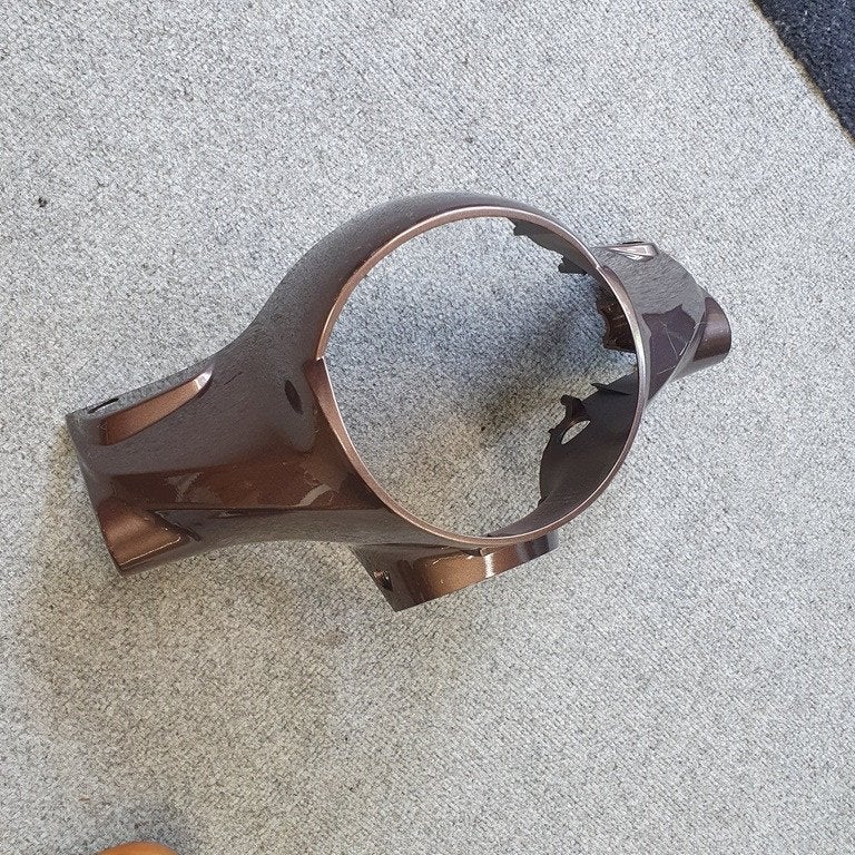 Stuurkap Sym Fiddle II 2 bruin origineel kappen koplampkap, Ophalen of Verzenden, Gebruikt, Kap, SYM