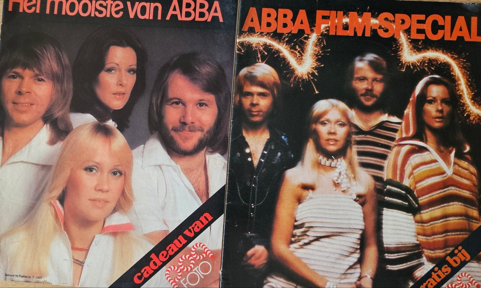 2 Abba specials en diverse posters, Verzamelen, Ophalen of Verzenden, Foto of Kaart