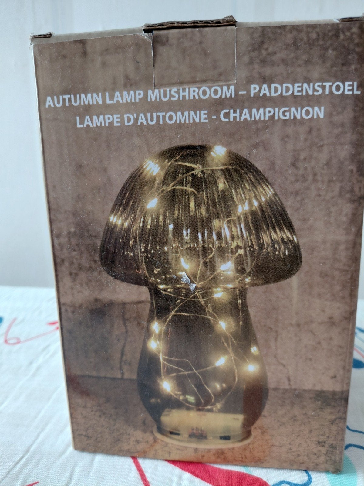 Paddenstoel lampje ., Ophalen of Verzenden, Nieuw