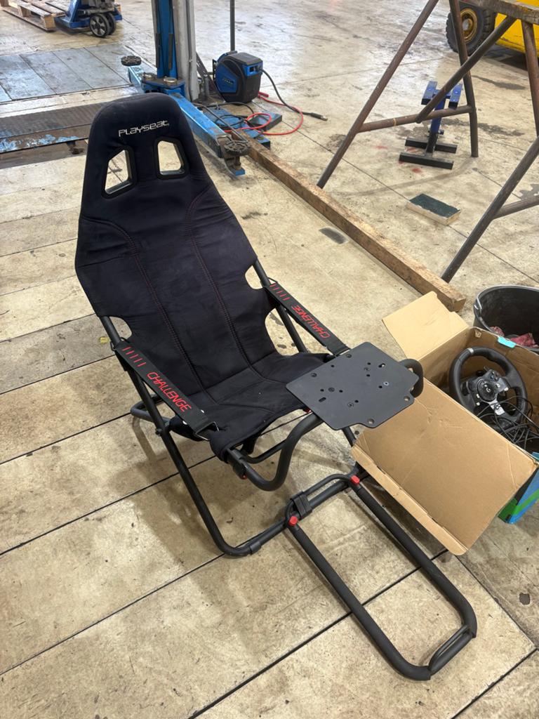 Logitech G920 Xbox met versnellingspook + Playseat Challenge, Ophalen, Zo goed als nieuw, Stuurtje of Sportattribuut, Xbox One