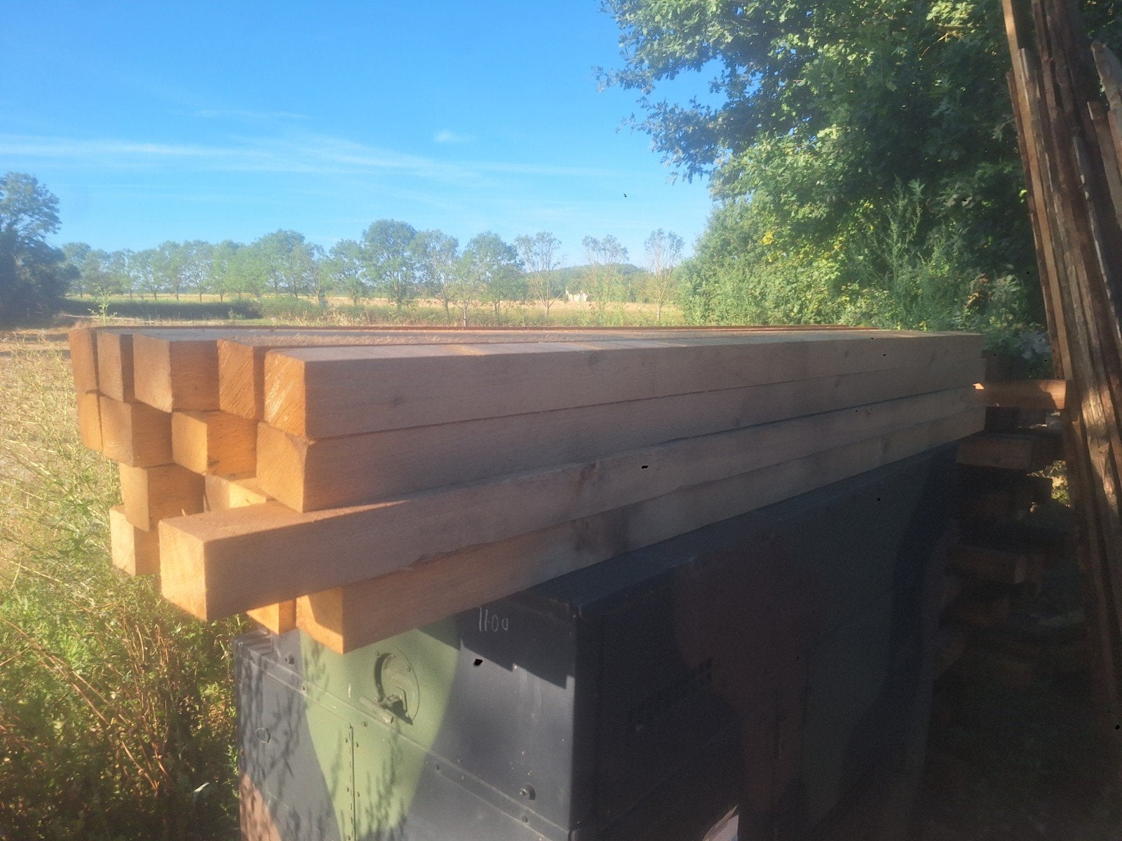 balken 230 x 7.5 x 7.5, Tuin en Terras, Palen, Balken en Planken, Ophalen of Verzenden, 250 cm of meer, Balken