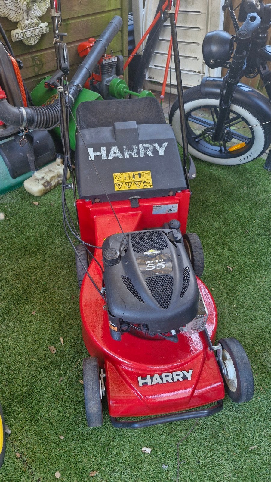 Harry motormaaier met sterke aandrijving 52cm, Tuin en Terras, Grasmaaiers, Ophalen, 50 cm of meer